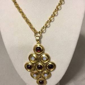 Brighton NWT Versailles gold link pendant necklace